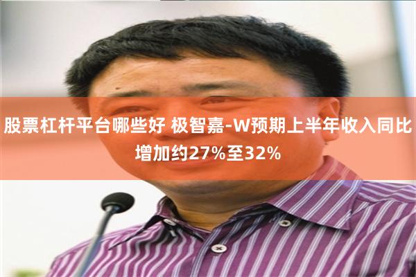 股票杠杆平台哪些好 极智嘉-W预期上半年收入同比增加约27%至32%