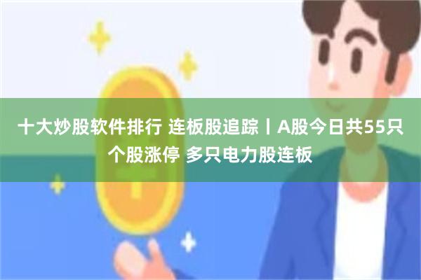 十大炒股软件排行 连板股追踪丨A股今日共55只个股涨停 多只电力股连板