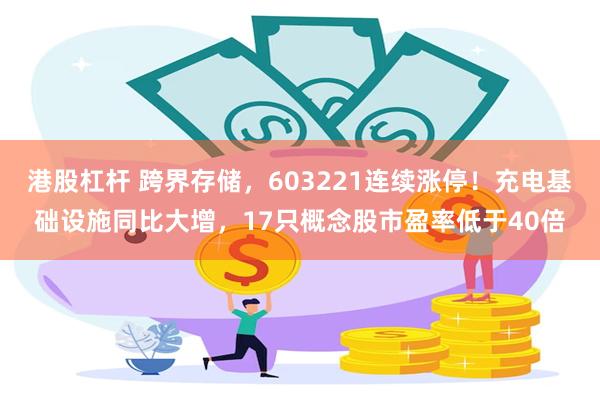 港股杠杆 跨界存储，603221连续涨停！充电基础设施同比大增，17只概念股市盈率低于40倍