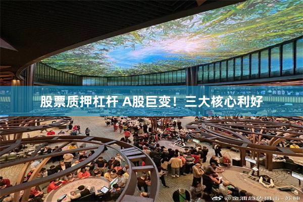 股票质押杠杆 A股巨变!三大核心利好