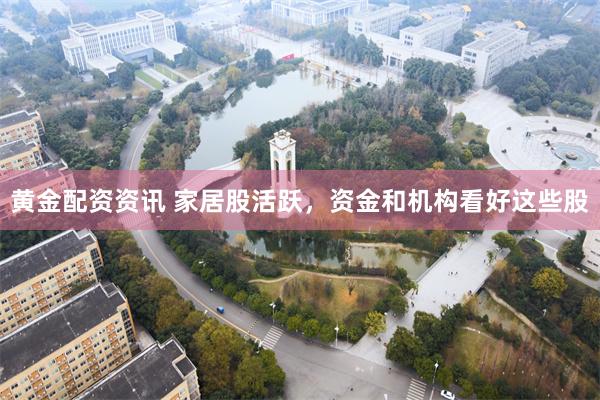 黄金配资资讯 家居股活跃，资金和机构看好这些股